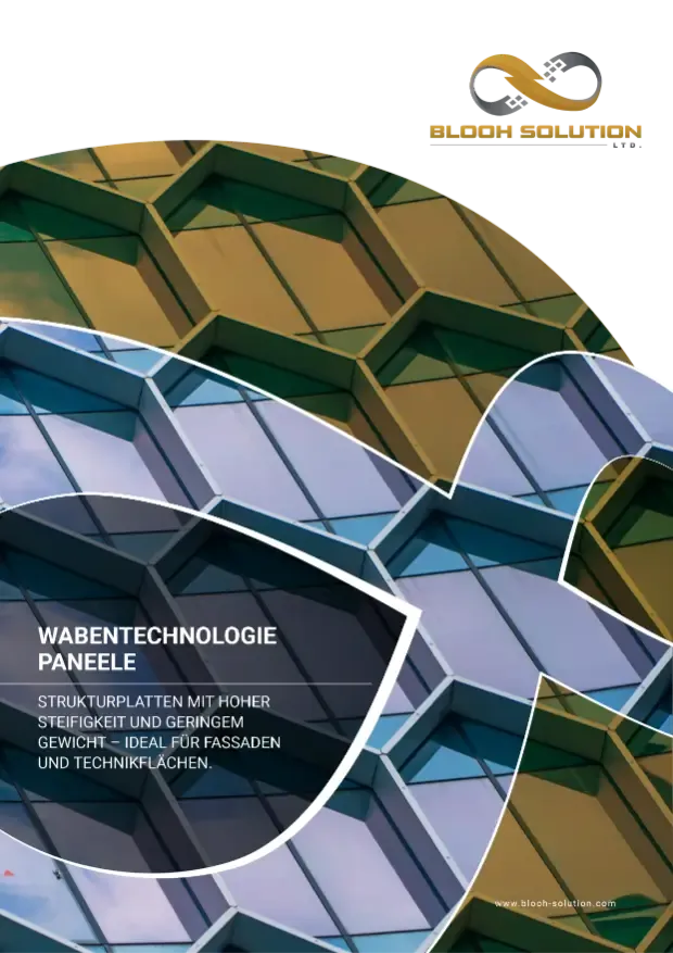 Wabenpaneele für den Bau