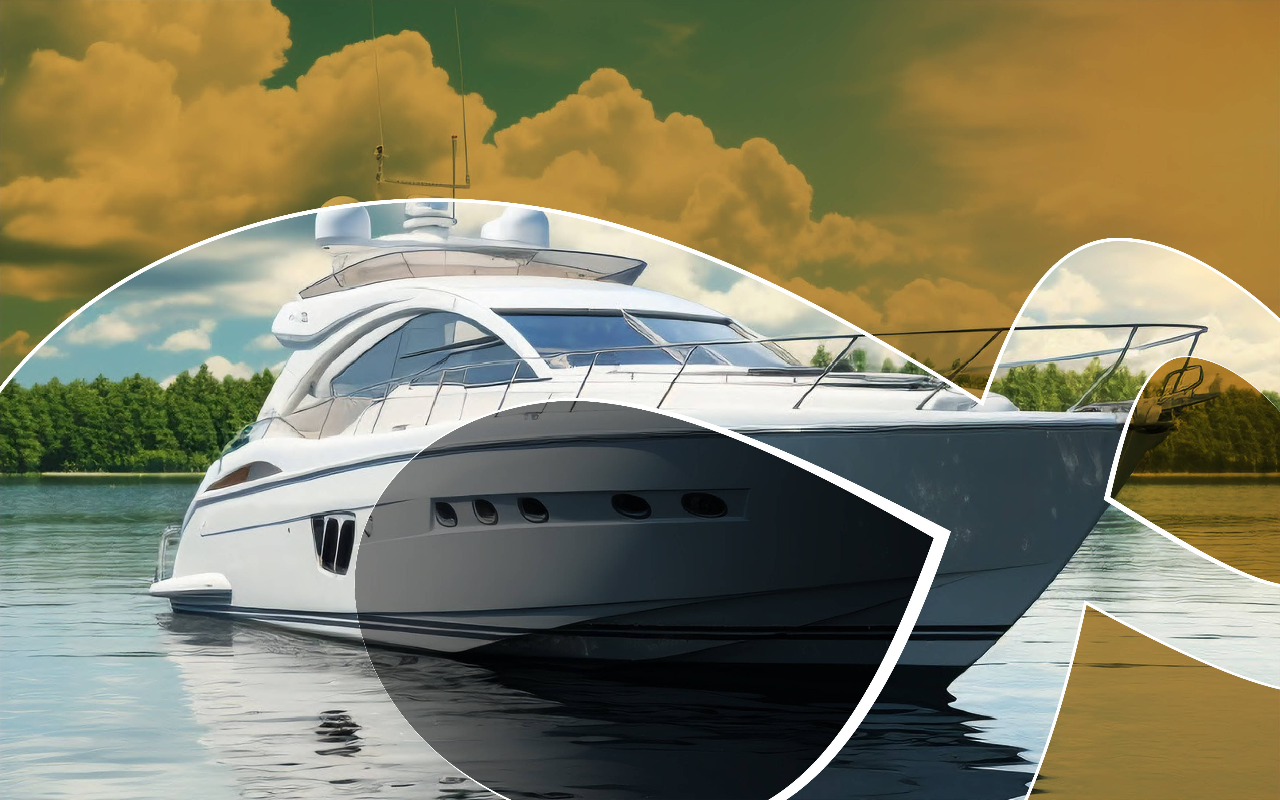 Leichte Wabenpaneele für Schiffe und Yachten